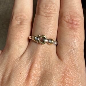 David Yurman Cable Collectibles Petite Buckle Ring